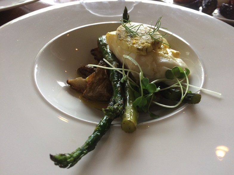 Halibut Dish